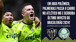 GOLEADA DO PALMEIRAS TERMINA EM CONFUSÃO E RECLAMAÇÃO DO GALO ALVIVERDE DERRUBA O ÚLTIMO INVICTO [upl. by Halik472]