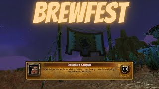 Drunken Stupor Achievement Fast Way as Horde Brewfest Warmane Lich King [upl. by Bee]