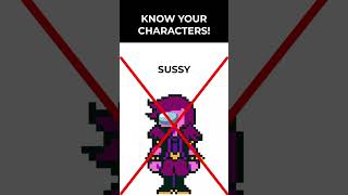 Know your Deltarune characters [upl. by Eulaliah]