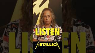 LISTEN 🔥️🤘️ James Hetfield  Kirk Hammett from Metallica [upl. by Chadd864]