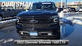 Certified 2022 Chevrolet Silverado 1500 LTD RST Baltimore MD P2337 [upl. by Odlanyer263]