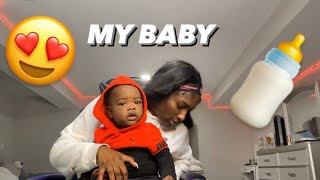 VLOGMAS DAY 8 🎄QampA WITH MY ADOPTIVE BABY 🍼✨WELCOME AIDEN TO THE FAMILY❤️ [upl. by Anuahs]