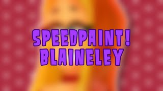 🌟Wednesday Speedpaint🌟 Blaineley🌟totaldramaisland🌟 [upl. by Fevre]