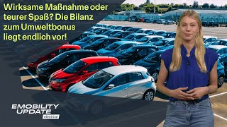 Bilanz des Umweltbonus 102 Milliarden Euro für 22 Millionen EFahrzeuge – eMobility Update [upl. by Laurinda]