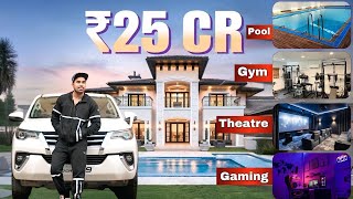 Most Expensive House And Gaming Setup Tour Of India Youtuber worth  10CR 😱 Gauravzone [upl. by Keung]