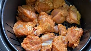 Air Fried Chicken 🍗oillesscooking Kenstar Aster N healthycooking airfrierrecipes [upl. by Tiebold]