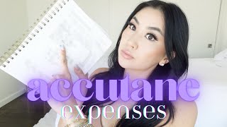 💊 Accutane Expenses 💰  How much does it actually cost to go on Accutane [upl. by Lehctim]