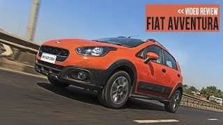 Fiat Avventura Diesel Review  CarTradecom [upl. by Etnoid556]