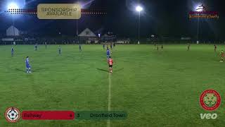 081024 Harrogate Railway Athletic vs Dronfield Town FC Match Highlights [upl. by Emylee]