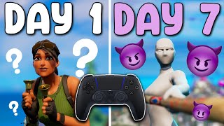 7 Days of Fortnite Controller Progression [upl. by Zared]