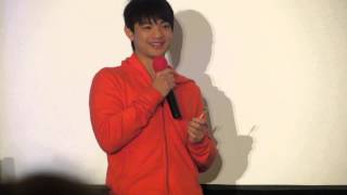 Osric Chau talking about Mark Sheppard Supernatural Con NJ 2013 [upl. by Adnilreh]