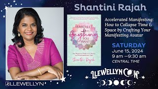 Shantini Rajah Presenting at LlewellynCon2024 Accelerated Manifesting [upl. by Nalor]