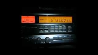 6135 Khz Radio Yemen english programme [upl. by Mackey695]