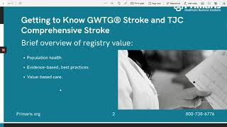 American Heart Associations Get With The Guidelines  Stroke Webinar [upl. by Ardnasxela]