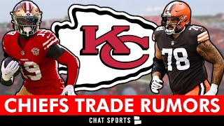 Kansas City Chiefs Trade Rumors On Deebo Samuel Jack Conklin amp Marshon Lattimore [upl. by Gruchot884]