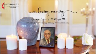 George Hollings Memorial Service [upl. by Aurelio]