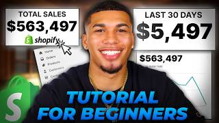 How To Create A Shopify Store in 2025 FOR BEGINNERS [upl. by Leeann945]