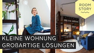 Kleine Wohnung großartige Platzlösungen – Helens Roomstory  Roombeez – powered by OTTO [upl. by Ahk169]