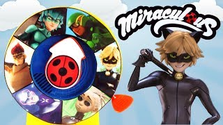 Miraculous Ladybug Season 3 Heroes Spin the Wheel Game [upl. by Drahnreb34]