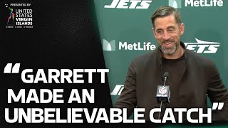 Aaron Rodgers Postgame Press Conference 1031  Jets vs Texans [upl. by Everest]