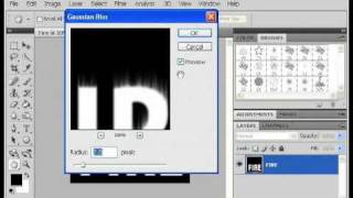 Photoshop Tricks  How to Make Fire in Photoshop [upl. by Ho]