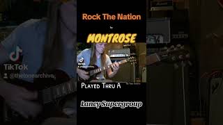 rockthenation montrose laneysupergroup guitartone riffoftheday classicrock laney gibson amp [upl. by Ikceb203]