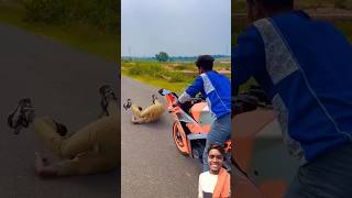 Helmet kidhar hai re 😂😂🤣🤣 realfoolteam surajroxteam realfoolscomedy automobile surajroxfunny😂🤣 [upl. by Nayar717]