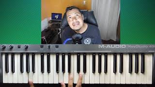 Tu Nombre Miel San Marcos Tutorial de Piano [upl. by Ias321]