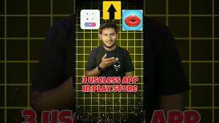 3 useless app in Play Store shorts shortsfeed shortvideo tech app playstore [upl. by Burnaby732]