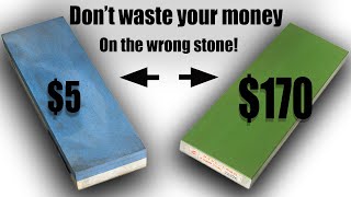 Cheap vs Expensive Sharpening Stones  WATCH BEFORE YOU BUY [upl. by Amsed]