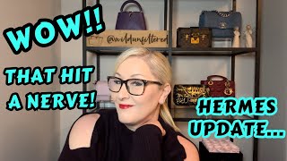 MY HERMES JOURNEY IS OVER  UPDATEREACTION TO HERMES GAME HAS CHANGED VIDEO  HUGE PRICE INCREASES [upl. by Neona340]