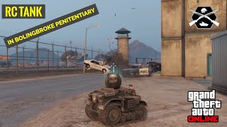 SHORTS RC TANK BOLINGBROKE PENITENTIARY IN GTA ONLINE [upl. by Kcirdaed113]