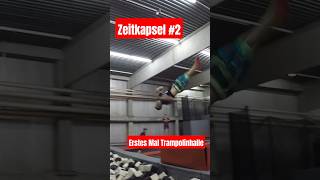 Teil 2 meiner Zeitkapsel Das 1 Mal Trampolinhalle shorts trampoline flips [upl. by Adine519]