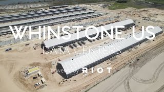 Riots 700MW Data Center  Our Most Epic Project Update  April 22 2022  Rockdale Texas [upl. by Otte381]