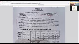 la comptabilité analytique étude de cas N4 [upl. by Asiole49]