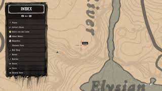 Elysian Pool Sketched Map Treasure Location [upl. by Manard]