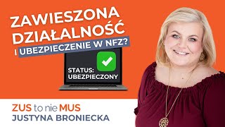 Jak mieć ubezpieczenie zdrowotne przy zawieszonej JDG [upl. by Kcirdek269]