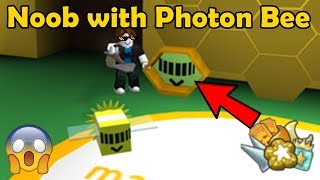 Noob With Photon Bee Get 25 Bees In Less Than Hour  Bee Swarm SImulator [upl. by Lehrer]