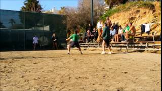 ΞΥΛΟΡΑΚΕΤΑ KSILORAKETA  BEACH RACKETMPATIS 2014 LEGENDERY GREEK PLAYERS [upl. by Charleen]