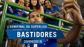 20042018  Bastidores da semifinal da Superliga Masculina de Vôlei [upl. by Arihsay]