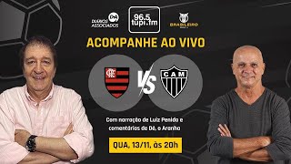 FLAMENGO 0 x 0 ATLÉTICOMG  Campeonato Brasileiro  33ª Rodada  13112024  AO VIVO [upl. by Cherri237]