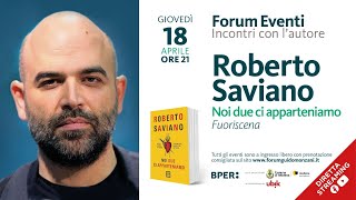 Roberto Saviano  Noi due ci apparteniamo [upl. by Hedges]