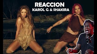 KAROL G Shakira  TQG Official Video Reacción Destino positivo [upl. by Konrad756]