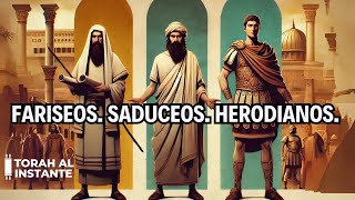 quot¿Quiénes eran los Fariseos Saduceos y Herodianos en tiempos de Yeshuaquot [upl. by Delanty]