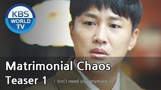 Matrimonial Chaos  최고의 이혼 TeaserVer1 [upl. by Kore]