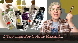 3 Top Tips For Colour Mixing [upl. by Yadrahs]