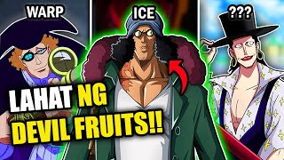 LAKAS NG BLACKBEARD PIRATES TITANIC CAPTAIN DEVIL FRUITS EXPLAINED Tagalog One Piece [upl. by Netsreik]