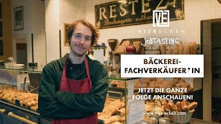 Ein Tag als Bäckereifachverkäufer  VierEckenJobtasting  RESTEZ Kiel [upl. by Mitchell]