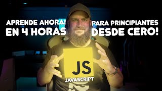 Aprende JavaScript Ahora curso completo desde cero para principiantes [upl. by Wojcik]