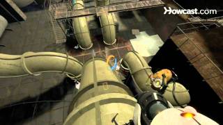 Portal 2 Walkthrough  Chapter 7  Part 5 Portal Gel Room 3 of 3 [upl. by Noelc65]